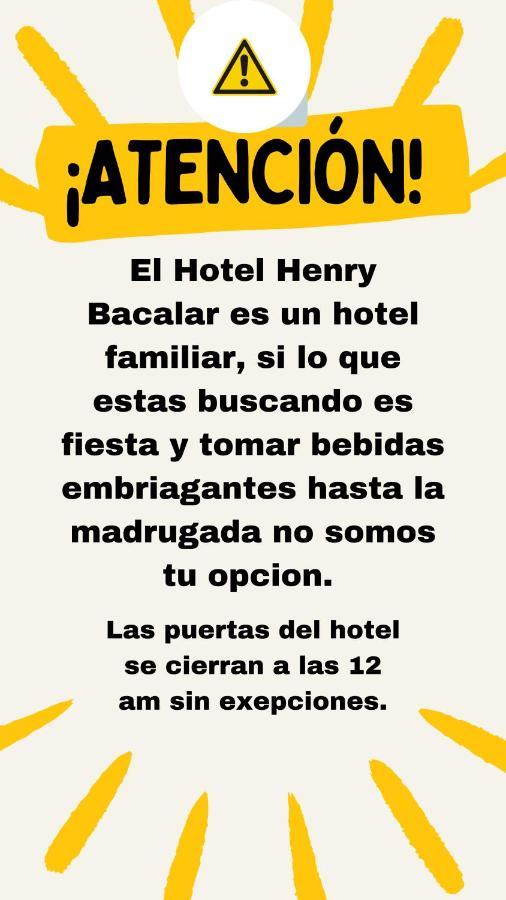 Hotel Henry Бакалар Экстерьер фото